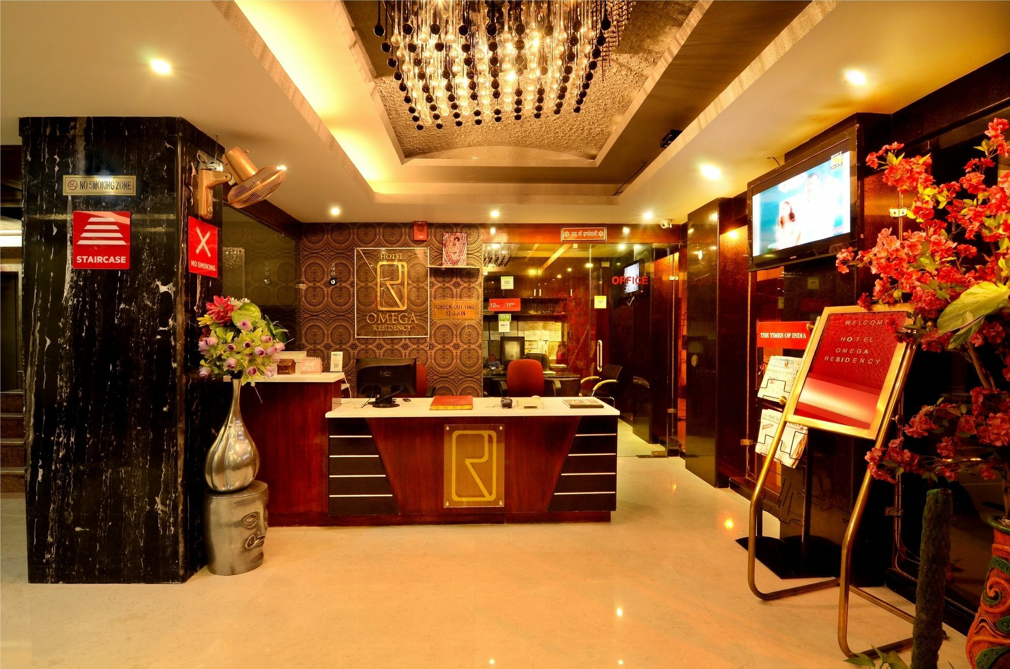 Omega Residency Hotel New Delhi Eksteriør billede